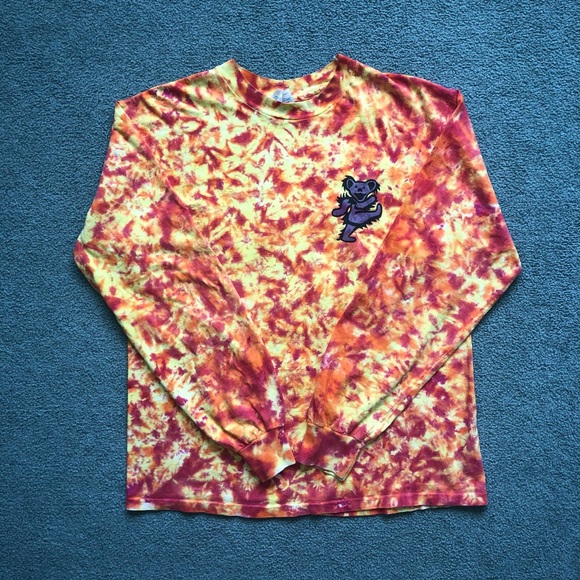 Grateful Dead Other - Vintage 1987 Grateful Dead Dancing Bears Tie Dye